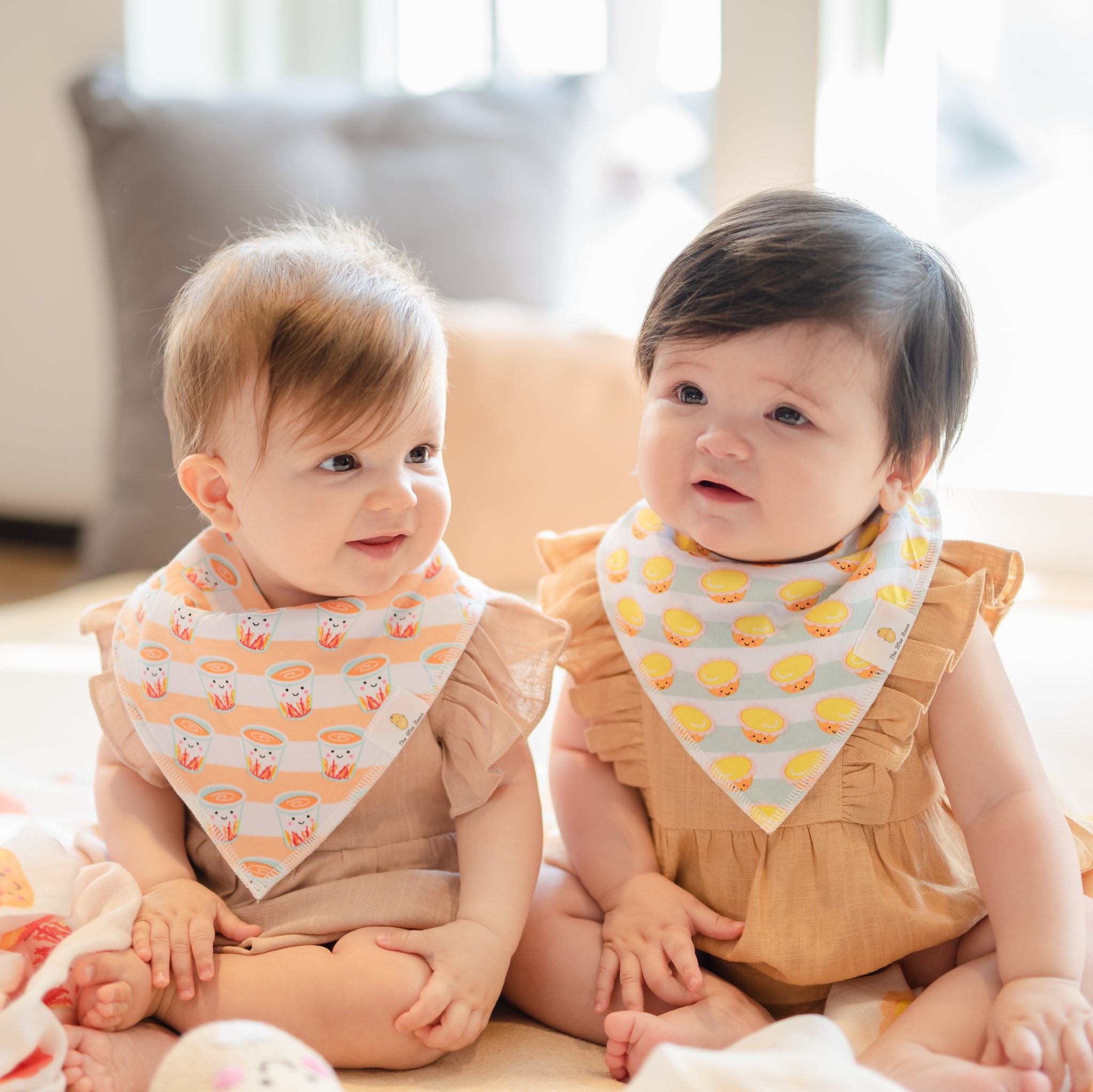 THE WEE BEAN Baby Accessories (Gift!) Organic Cotton Bib 2pcs